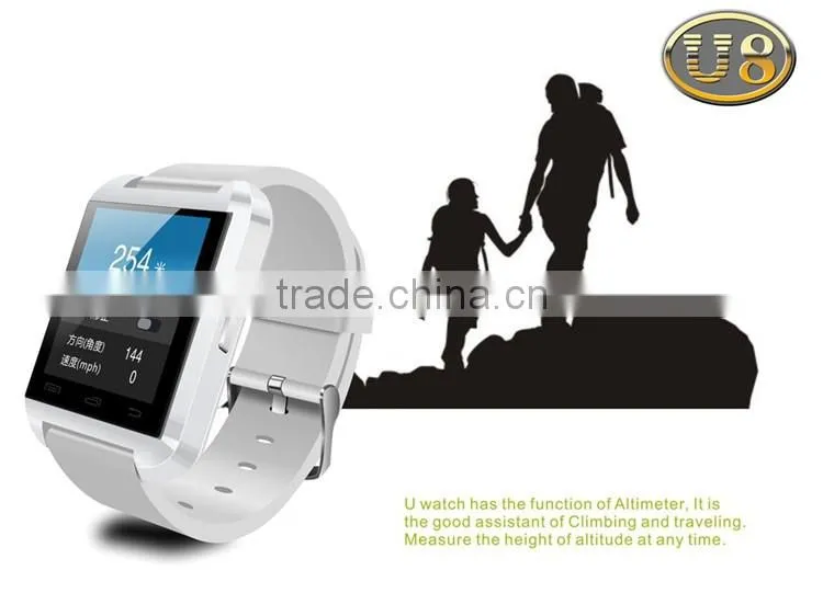 Best selling Smart Watch U8 Compatible IOS and Android System with multi language