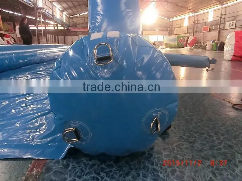 3 lane 1000 ft slip n slide inflatable slide the city ,giant inflatable water slide for adult