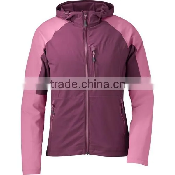 Custom made good performance softshell jacket