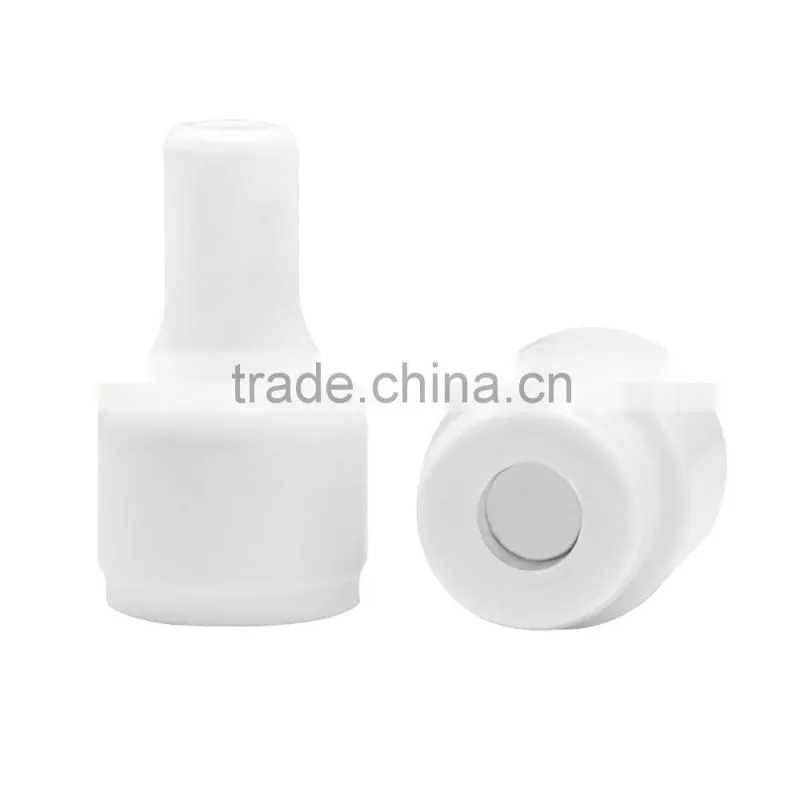 wickless coil ceramic donut atomizer black white sub ohm wax vaporizer