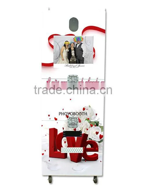 2016 NEW Indoor Application touch screen Photo booth advertising Photo kiosk