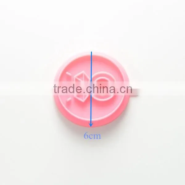 Wooden handle silicone cookie custom stamp