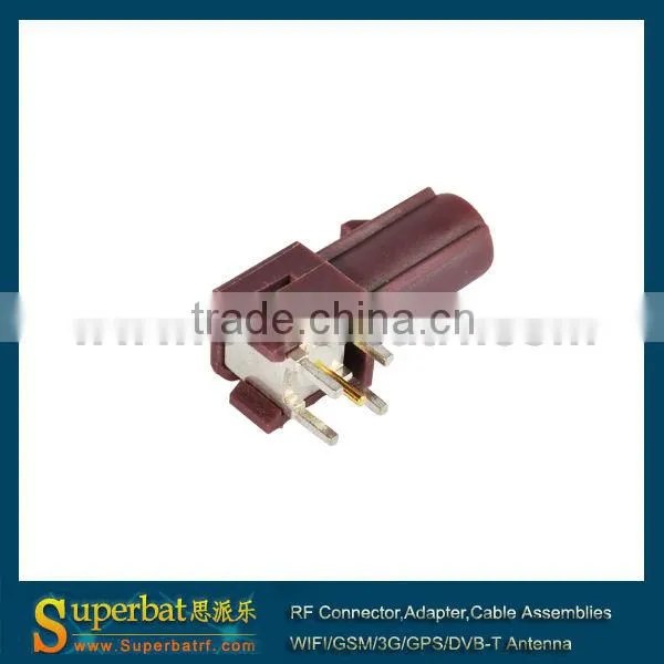 fakra antenna cable connector D violet for GSM cellular phone
