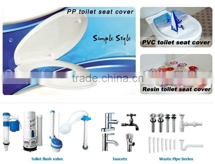 Elongated slow closing hinge European style toilet seat