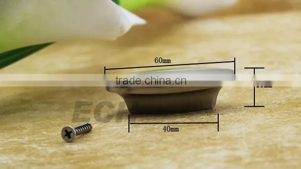 Zinc alloy single hole cabinet knob
