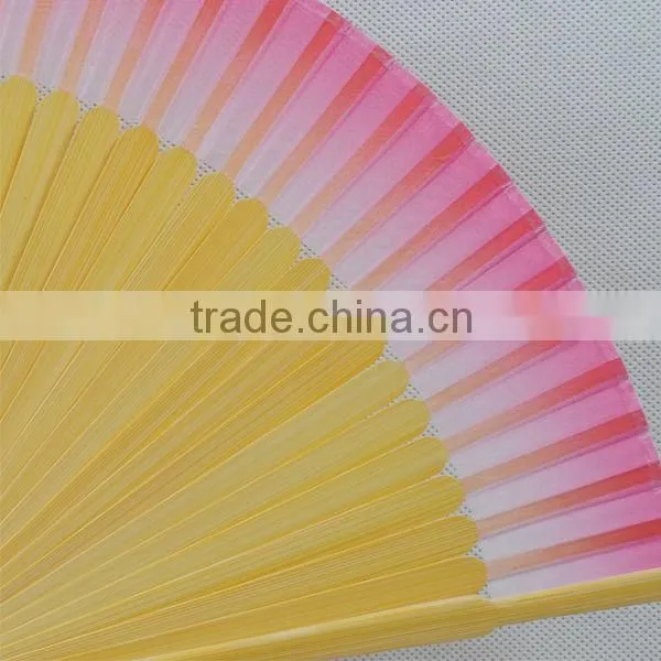 hot silk bamboo stage performance fan