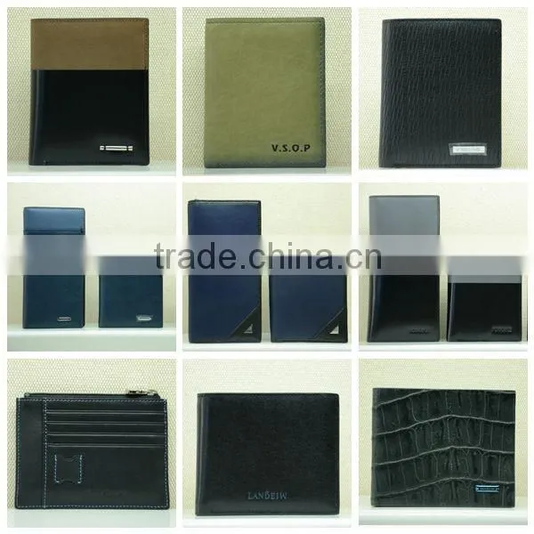 China OEM/ODM leather wallet supplier fancy vintage leather wallet for men made in Guangzhou