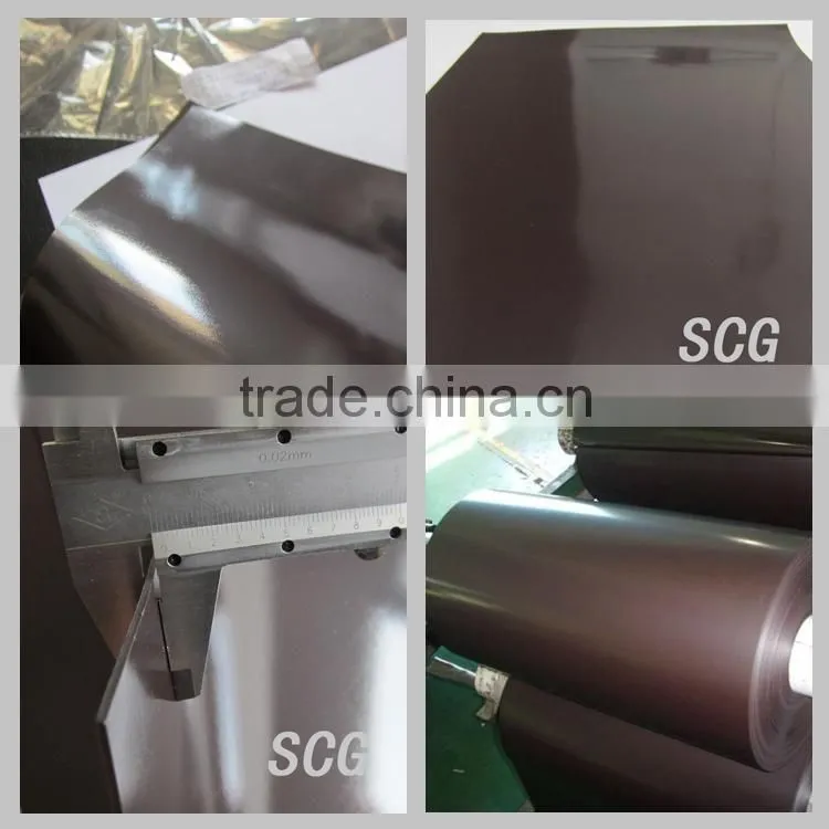New Isotropic UV coating rubber magnet