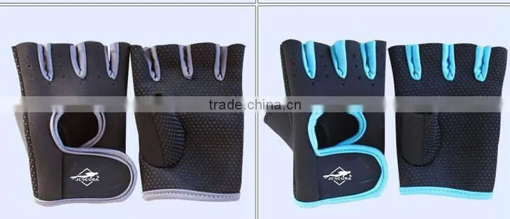 Diving work cut resistant protective gloves;Half of fingers bike gloves