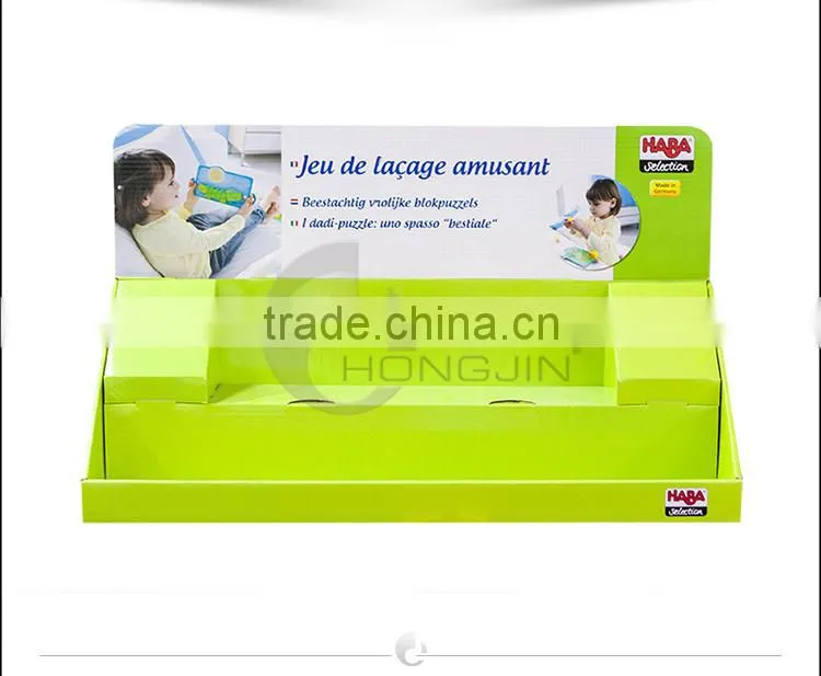 Hongjin Desktop Merchandising Display Box for Supermarket