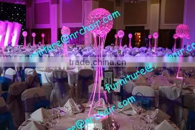 shanghai event rental wedding banquet acrylic LED table lamp