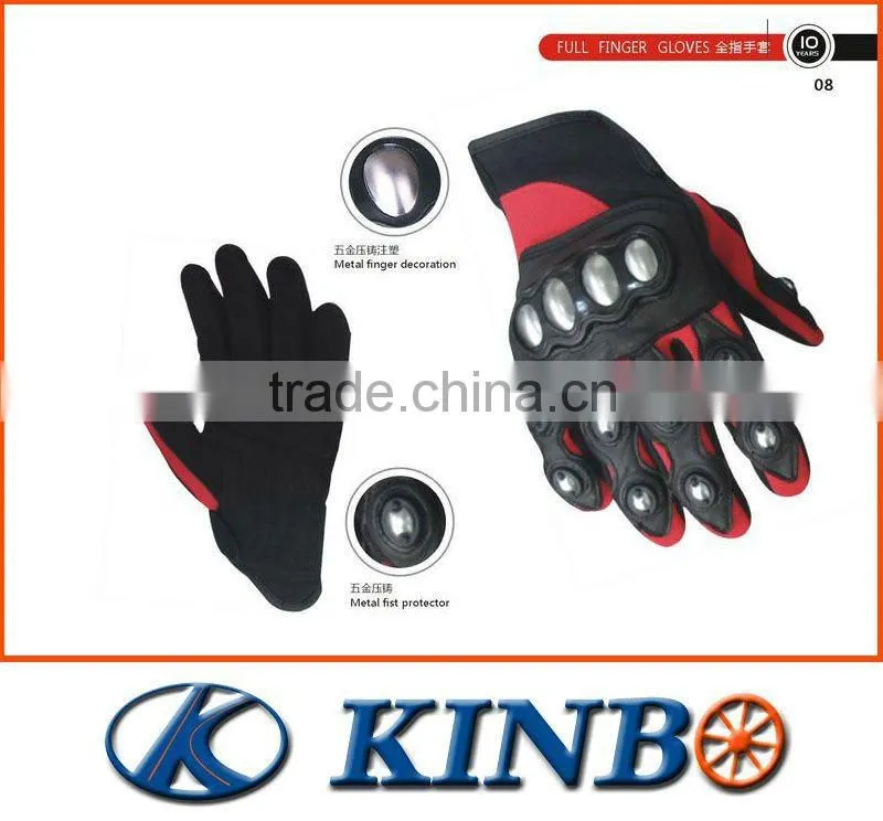 Motorcycle full finger gloves