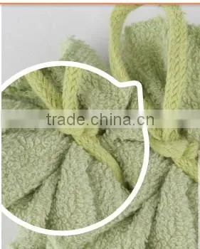 Bamboo Fiber Bath Sponge Bath Ball In Flower Shape