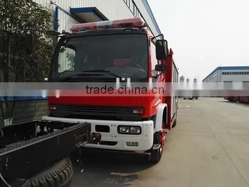 Double cab fire fighting truck for sale