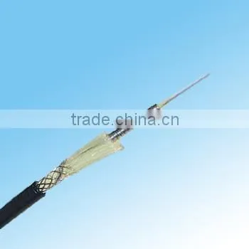 Mini armoured 4 core fiber optic cable