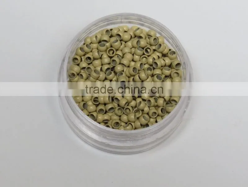 Silicon micro rings, micro rings with screw, nano rings for hair extension