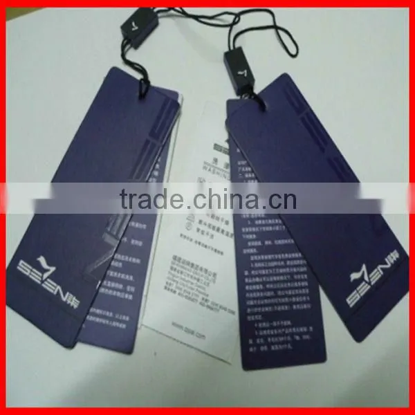Fancy Clothing Jeans Hang Tags Wholesale Handamde