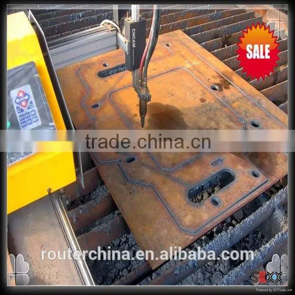 Portable cnc plasma cutting machine with table