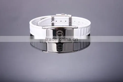 P036 Noproblem tourmaline germanium smart friendship power adjustable infinity bracelet