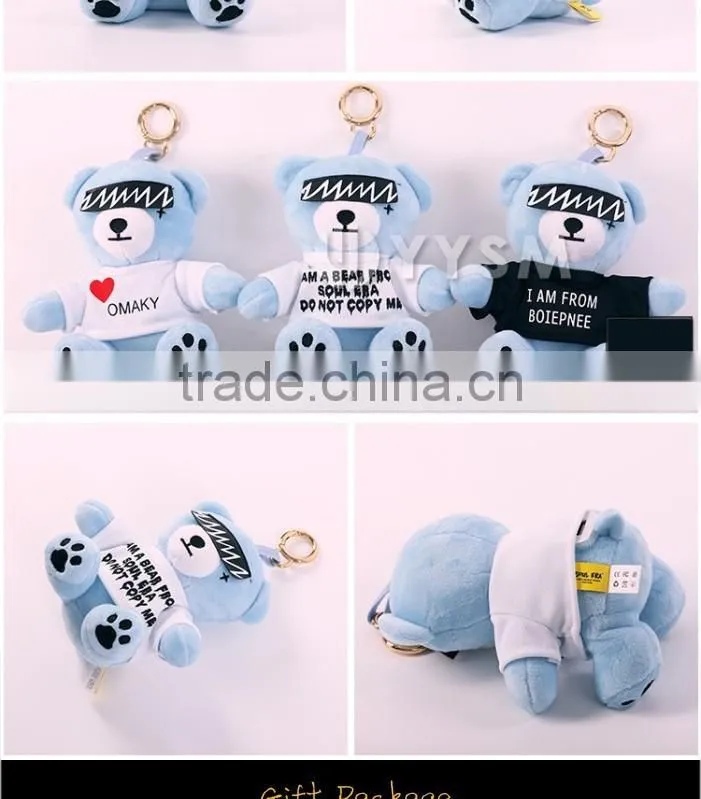 Custom Plush Power Bank Mini Teddy Bears Fancy Birthday Gift