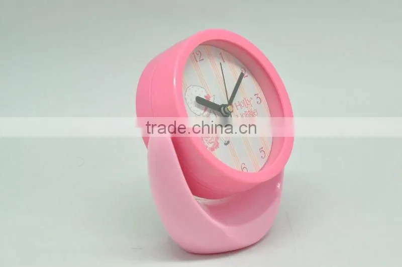 2014 multi-function mirror women and kids use Promotional table clock