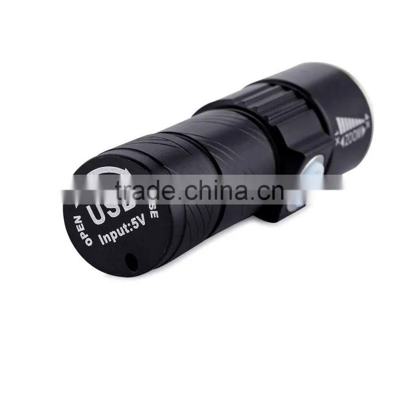 New model usb rechargeable mini led torch