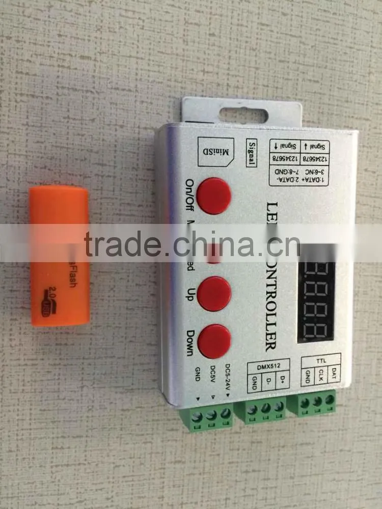 SD card RGB full color LED controller