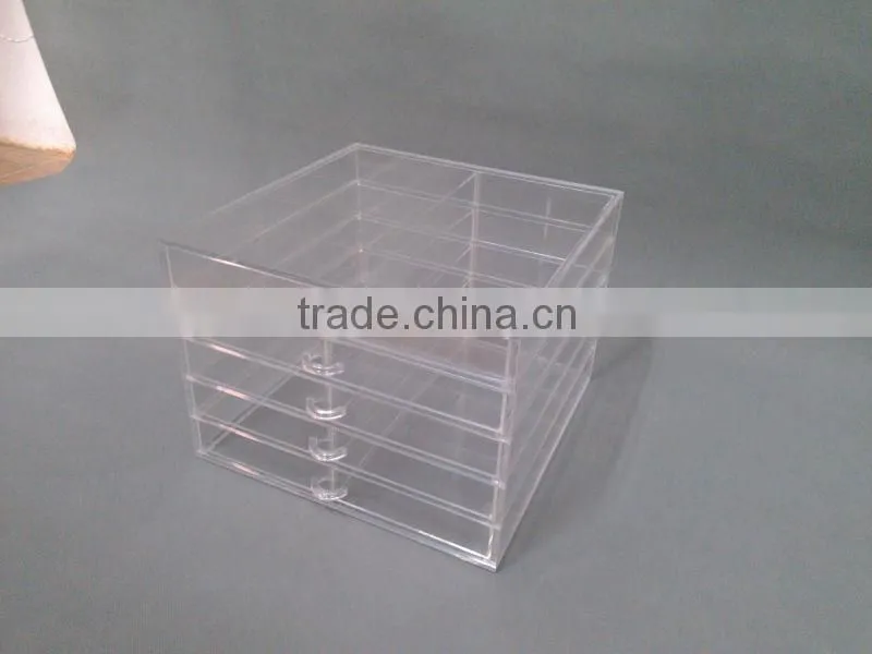 2013 Hot Sale High Quality Clear Acrylic Box With Drawer/Acrylic Drawer Box/Acrylic Drawer