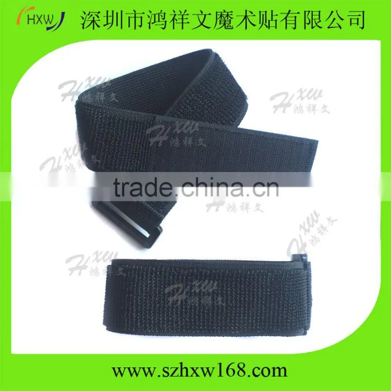 38mm*50cm Strong Elastic Hook Loop Reusable Tie Strap