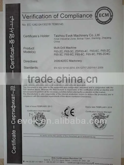 F63 3-head drilling Machine