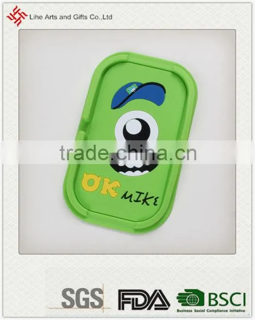 Duck cartoon car anti slid mat for smart phone
