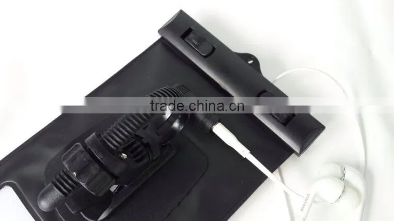 Universal Waterproof Shockpoof Weatherproof Bike Mount Case for all 6 inch smart phones