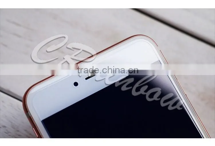 thin toughened glass mirror tempered glass screen protector for iphone 6 plus
