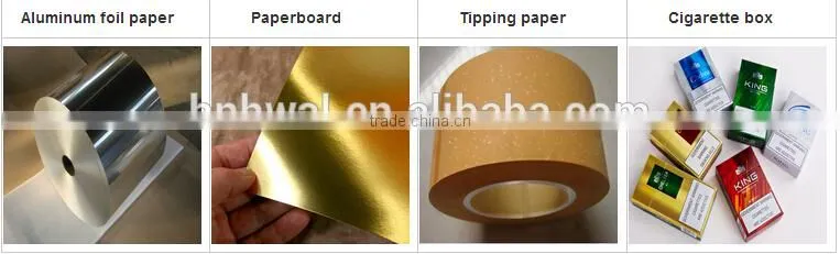 1235 laminated aluminum foil paper for wrapping