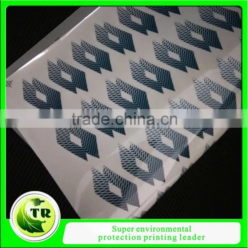 High quality t-shirt silicone reflective heat transfer printing labels