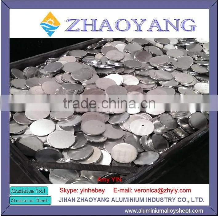 3003 3004 3105 H14/H24 aluminum round sheet