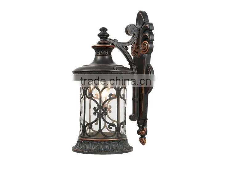 Unbreakable European outdoor wall light ,led waterproof wall light