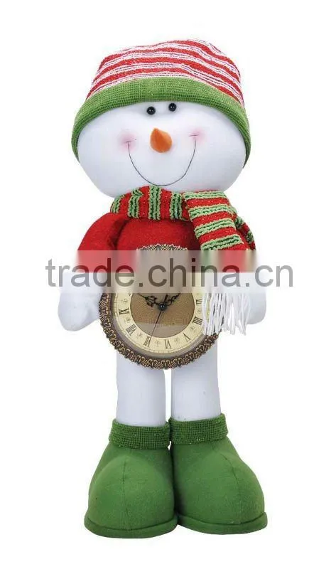 Wall clock with christmas design