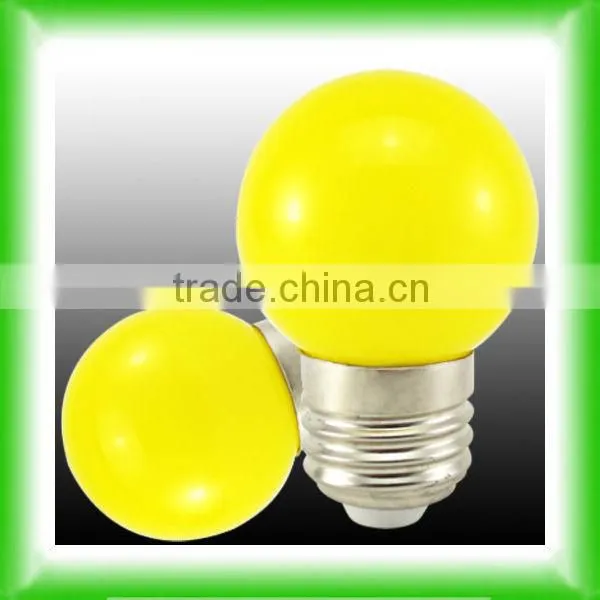 PC cover LED G45 bulb 0.5w led festoon light bulb