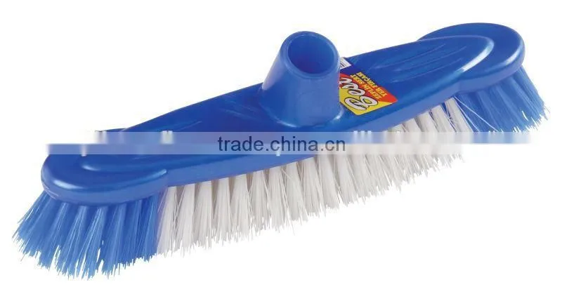 floor broom /brush zeplin shape with long handle fast moving item and cheap model