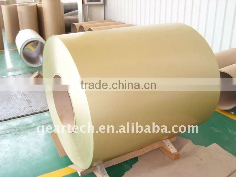 grey bottom of aluminum coil