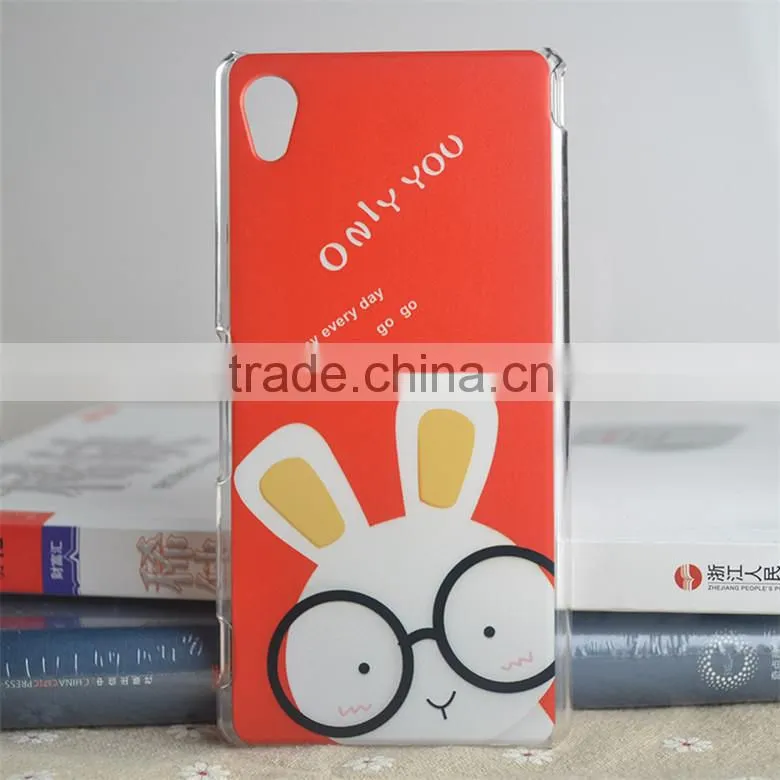 High Quality 3D Color Printing Protective PC /TPU Phone Case for Sony M4