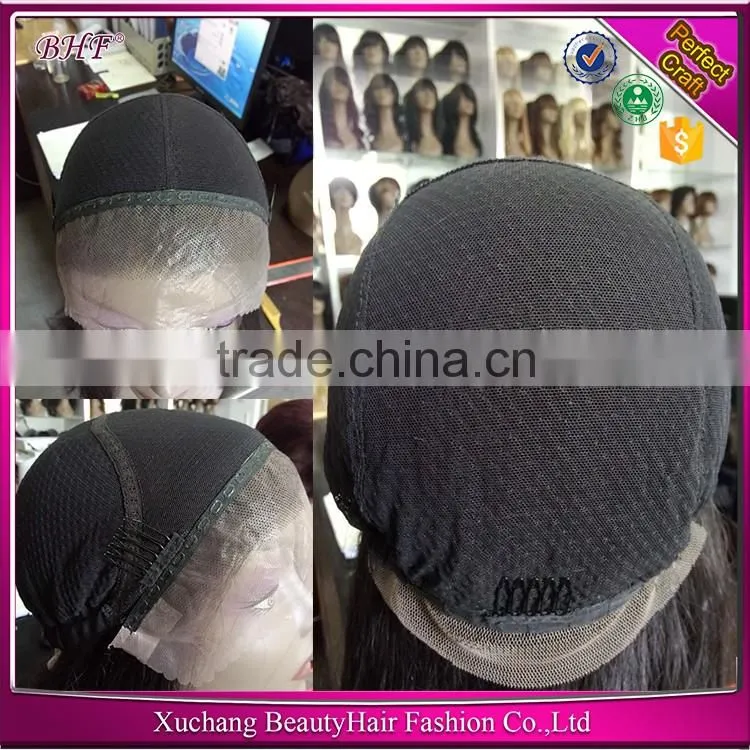 100% Virgin Human Hair Full Lace Wigs With Baby Hair