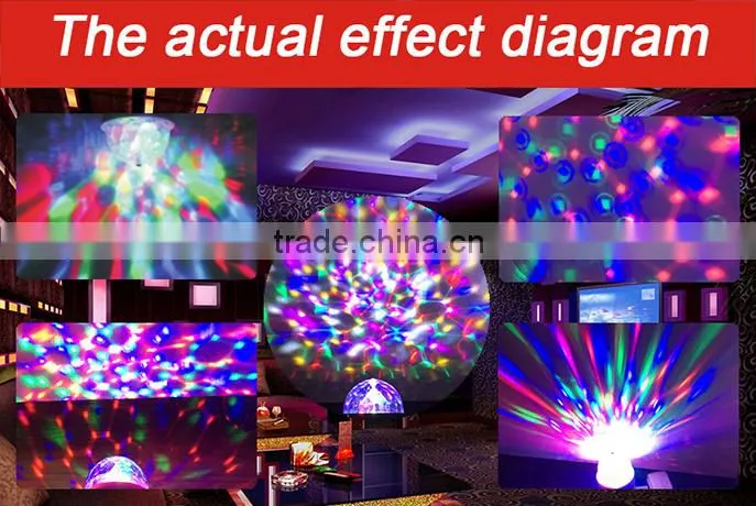 Talent CH-WTD OEM Disco Crystal Ball Lights 3W RGB DJ Stage Lighting Bulb