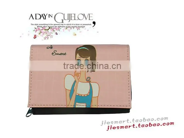 JSMART folded wallet chinese manufacture souvenirs wholesale custom printing