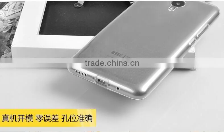 New arrival soft colorful silicone tpu case cover for meizu m2 note