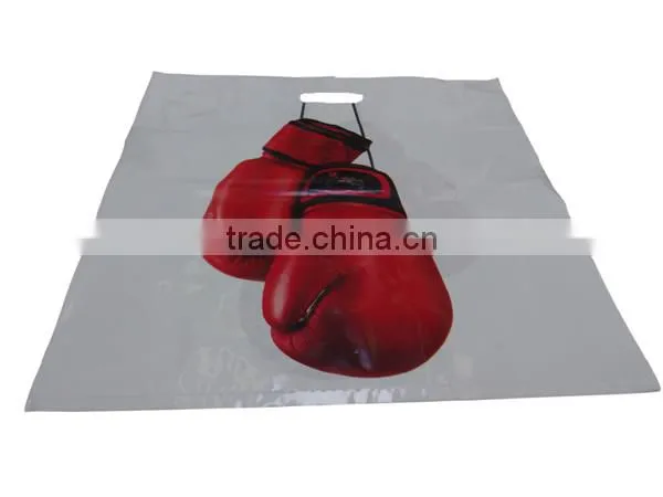Cheap Custom logo 90 micron plastic bag