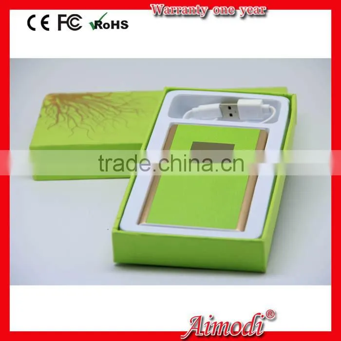 mini Portable Power bank ,mini power bank 4000mah power charge Aimodi-P4