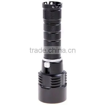 led rechargeable aluminum flashlight
