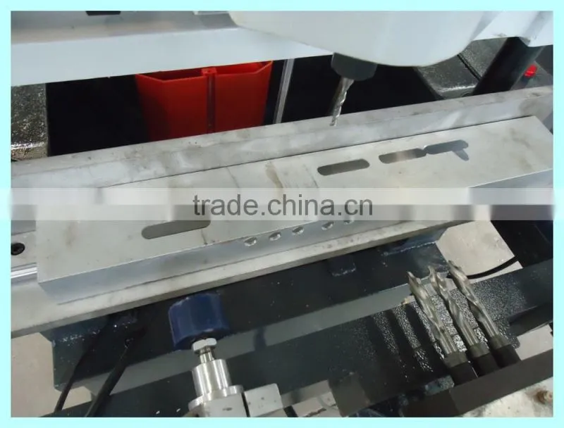 High quality Lock-hole groove processing machine for window and door
